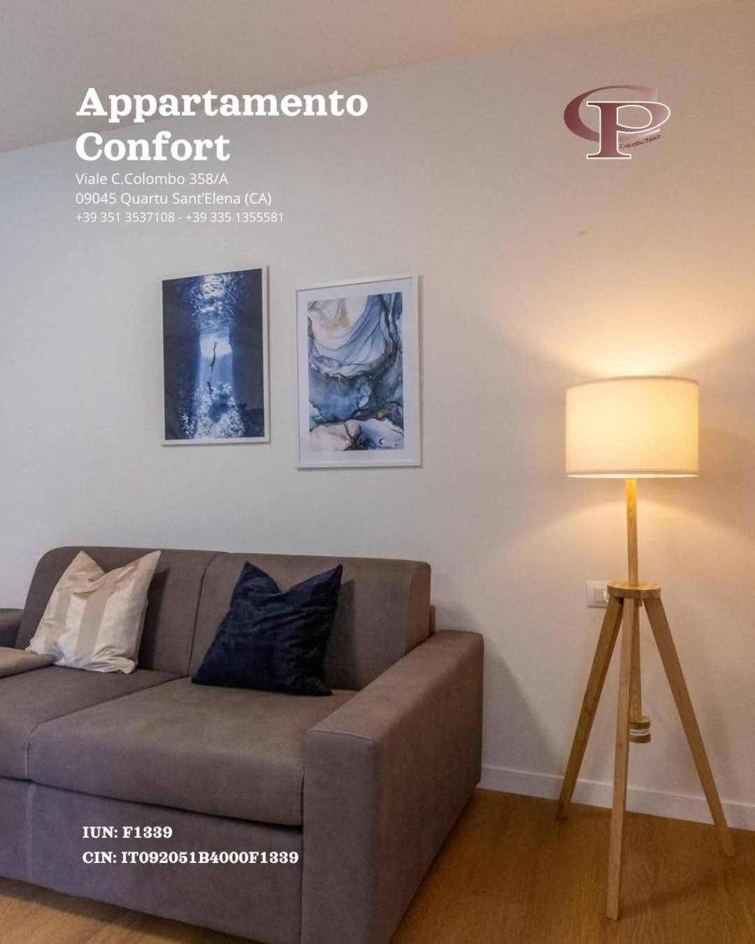 Colombo Palace - Viale Colombo 358 콰르투 산텔레나 외부 사진